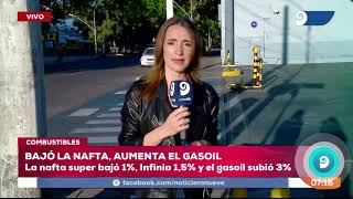 YPF bajó el precio de la nafta pero aumentó el gasoil [upl. by Nnahsal706]