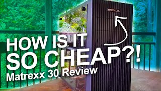 HOW IS THIS CASE SO CHEAP Deepcool Matrexx 30 Review [upl. by Artined]