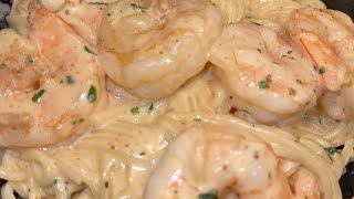 How To Make Shrimp Alfredo Pasta  Easy Quick Pasta subscribe fyp shorts food youtube [upl. by Halsey]