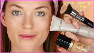 How to Apply Foundation For Beginners with a Foundation Brush [upl. by Kired]