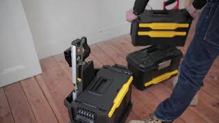 STANLEY® EMEAANZ  3 in 1 Modular Rolling Workshop [upl. by Ayra]