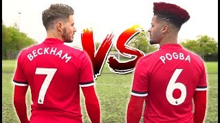 DAVID BECKHAM VS PAUL POGBA [upl. by Llednik]