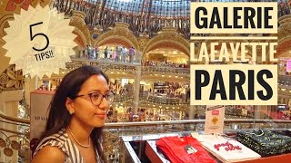 5 tips for Paris best shopping mall Galerie Lafayette [upl. by Haveman636]