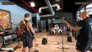 trivium  Catastrophist Full Band Hangar Playthrough [upl. by Ketty]