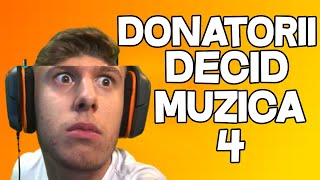 🔥mitzuu  DONATORII DECID MUZICA 4  doar Donatiile 😂 [upl. by Redfield764]