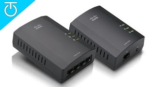 Network Over Powerline  Linksys Powerline Adapter Review PLSK400 [upl. by Launcelot]