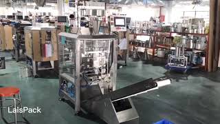 How do Vertical Form Fill Seal VFFS Packaging Machines Work 320 VFFS amp Volumetric Filler [upl. by Nets]