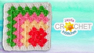 Mitered Granny Square Crochet Pattern amp Tutorial [upl. by Lisabeth]