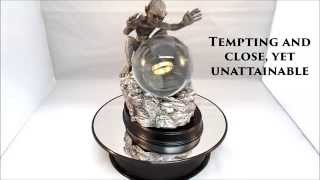 Lord of the Rings Gollum My Precious Globe Sculpture Review [upl. by Acimaj842]