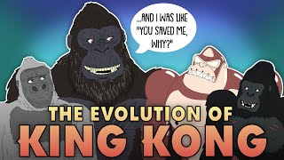 The Evolution of King Kong Animated [upl. by Euqram160]