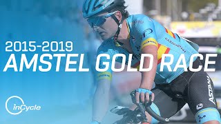 The Best of the Amstel Gold Race from 2015 to 2019  inCycle [upl. by Sarena864]