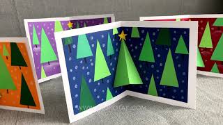 Christmas Pop Up Cards [upl. by Odrick]