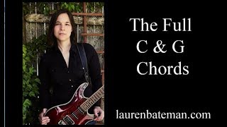 How To Play The C and G Chords on Guitar [upl. by Htenaj]