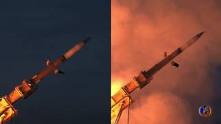 Patriot PAC3 Missile Segment Enhancement MSE Test [upl. by Aicemak934]