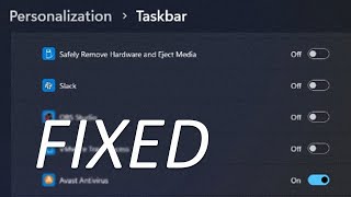 Easy Guide to Fix the Taskbar Icons Missing in Windows 11 [upl. by Penthea]