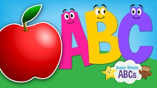 The Sounds of the Alphabet  ABC  ​​🌈 Super Simple ABCs [upl. by Seaden]