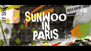 BOYLOG SUNWOO CAM  SUNWOO IN PARIS [upl. by Etirugram12]