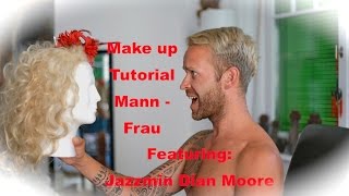 Transformation MannFrau Makeup Tutorial Teil 2 [upl. by Karlen]