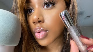 ASMR  100 Layers of Lipgloss Mouth Sounds amp Kisses [upl. by Roderigo]