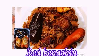 Red BenachinTobaski Eid lunch My 20th video [upl. by Llessur170]