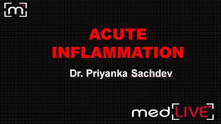 Acute inflammation [upl. by Aryaz]