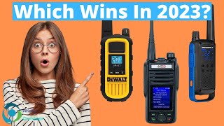 THE BEST LONG RANGE WALKIE TALKIES TOP 3 [upl. by Ecnahs]