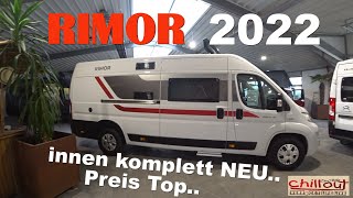 Kastenwagen Neuheit 2022 von Rimor ✌ Der Horus 195 mit komplett neuem Innenausbau👍Wohnmobil Roomtour [upl. by Jorgensen]