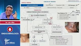 Cáncer de tiroides INDICE en DESCRIPCIONNODULO TIROIDEOTIPOS ENDOCRINOLOGÍA QXMEDIC [upl. by Muller]