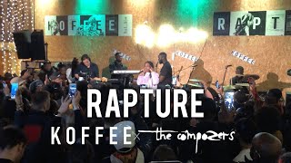 Koffee Featuring The Compozers  Rapture LIVE [upl. by Pals]