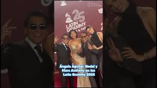 Nodal Angela Aguilar Marc Anthony y Nadia Ferreira Latin Grammy angelaaguilar nodal marcanthony [upl. by Fulcher295]