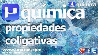 QUIMICA Aumento ebulloscopico y Punto de Ebullicion PROPIEDADES COLIGATIVAS [upl. by Volotta]