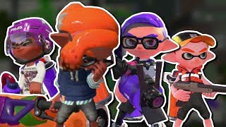 PRO SPLATOON PLAYERS w GGgab Viantastic and Etce [upl. by Stedt]