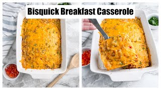 Bisquick Breakfast Casserole [upl. by Elbag]