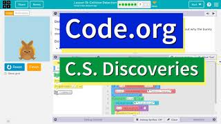 Codeorg Lesson 206 A Collision Detection  Tutorial with Answers  Debug isTouching Practice A [upl. by Alleira160]