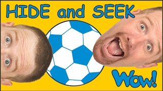 Hide and Seek  MORE English Stories for Kids from Steve and Maggie  Wow English TV [upl. by Rodi]