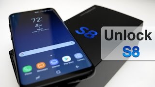 How To Unlock Samsung Galaxy S8 [upl. by Eidson779]