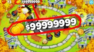 MAKING INFINITE MONEY IN BLOONS TD 6 [upl. by Innavoig551]