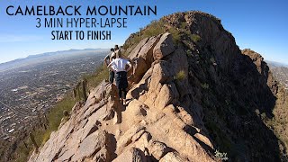 Camelback Mountain  HYPERLAPSE  Start to Finish  Phoenix AZ [upl. by Anwaf]