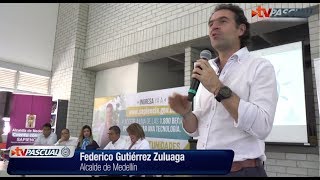 1800 becas para que quotno abandonen sus sueñosquot Federico Gutiérrez alcalde de Medellín [upl. by Aronoh]