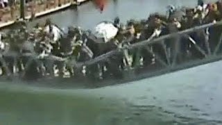 China bridge collapse caught on camera [upl. by Blayze]