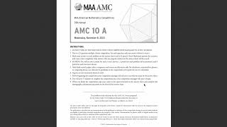 2023 AMC 10A Overview [upl. by Medin]