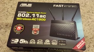 Unboxing and Initial Setup ASUS RT AC68U [upl. by Alverta632]