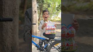 Chiku ke pass hai kinderjoy 😍😱 shorts ytshort viralvideos kinderjoy [upl. by Rind96]