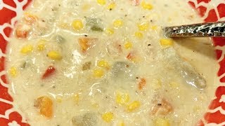 Instant Pot Corn amp Crab Chowder [upl. by Aidualk850]