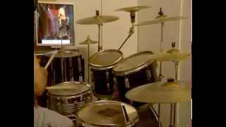 PATTY PRAVO  Pensiero Stupendo live drum cover [upl. by Kleiman]