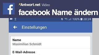 facebook App Name ändern So gehts [upl. by Anelliw]