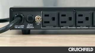 Panamax M4300PM Power Line Conditioner amp Surge Protector  Crutchfield Video [upl. by Nonie]