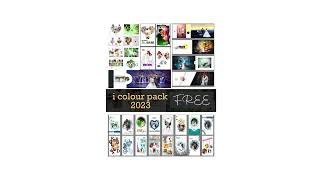 I Colour Pack FREE [upl. by Drolyag]