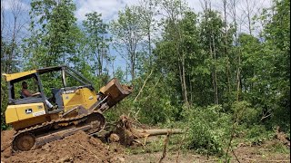 First Day on the Job with the John Deere 650K Dozer  BEST DAY AT WORK EVER [upl. by Nairred]