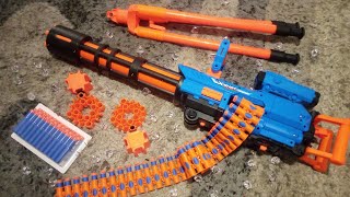 XSHOT insanity motorized rage fire unboxing and review [upl. by Sirenay]